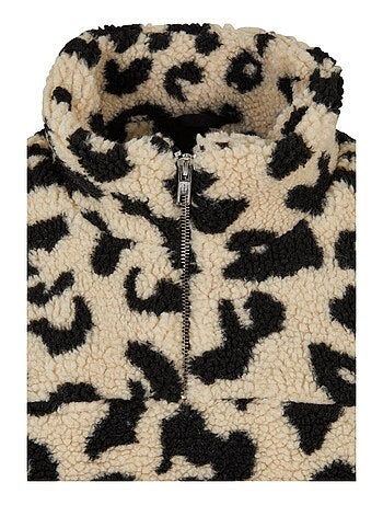 Urban Classics - Sweat motif/style imprimé léopard