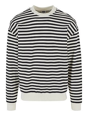 Urban Classics - Sweat motif/style rayé
