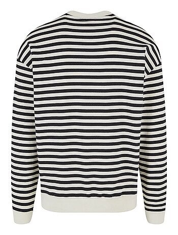 Urban Classics - Sweat motif/style rayé