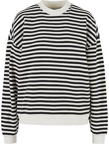 Urban Classics - Sweat motif/style rayé