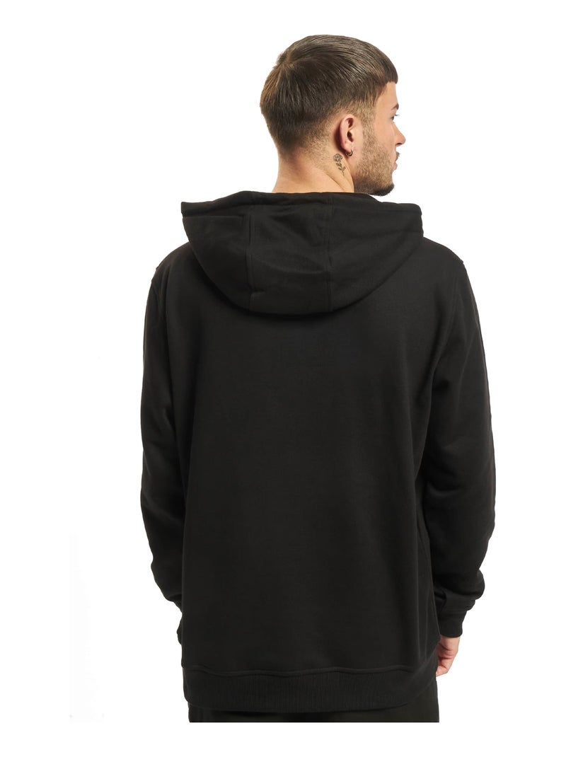 Urban Classics - Sweats à capuche BASIC Noir Blanc - Kiabi