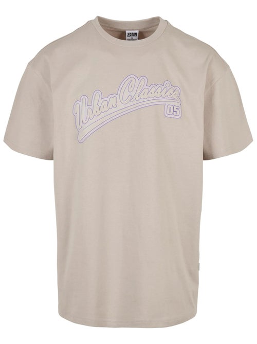 Urban Classics - T-shirt baseball motif/style logo - Kiabi Urban Classics - T-shirt baseball motif/style logo - Kiabi