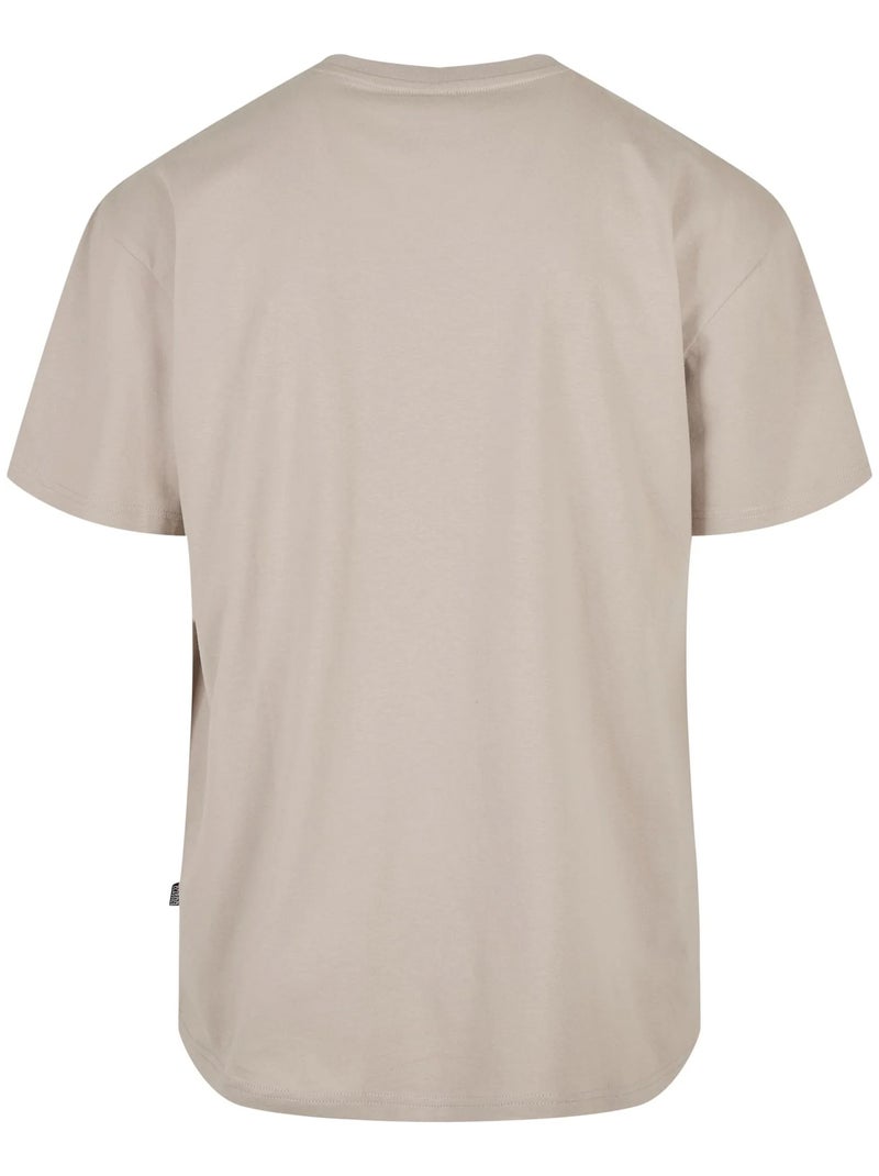 Urban Classics - T-shirt baseball motif/style logo Beige foncé - Kiabi