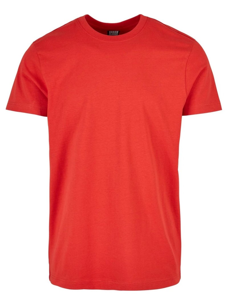 Urban Classics - T-shirt BASIC Rouge - Kiabi