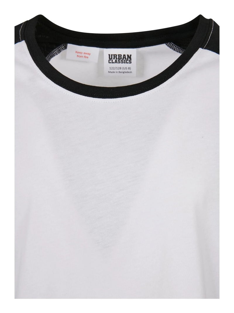 Urban Classics - T-shirt Blanc Noir - Kiabi