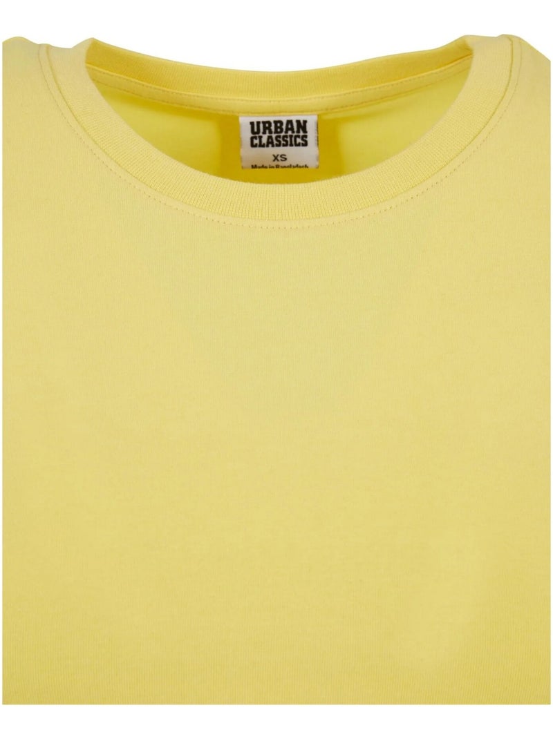 Urban Classics - T-shirt court Jaune pâle - Kiabi