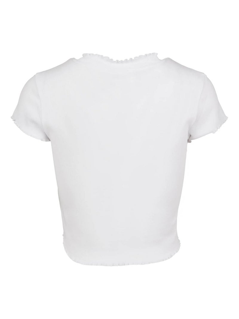 Urban Classics - T-shirt court motif/style Côtelé Blanc - Kiabi