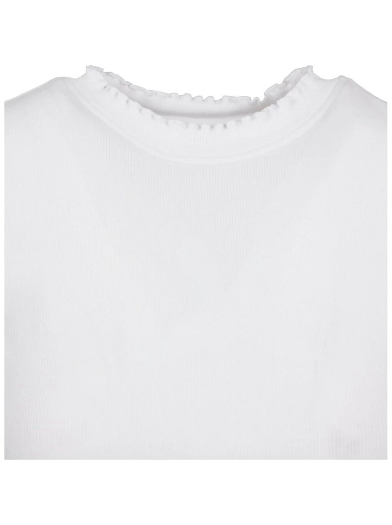 Urban Classics - T-shirt court motif/style Côtelé Blanc - Kiabi