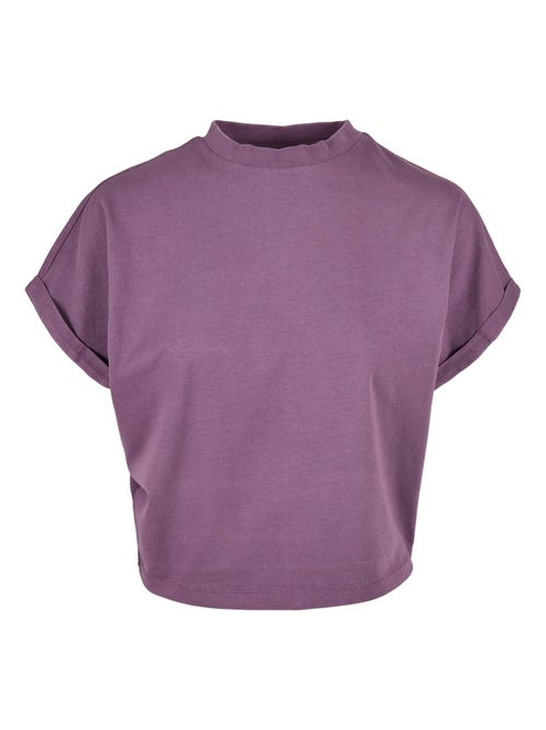 Urban Classics - T-shirt manches à revers - Kiabi