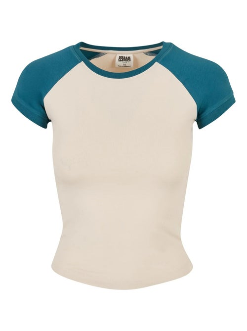 Urban Classics - T-shirt manches courtes motif/style rétro - Kiabi