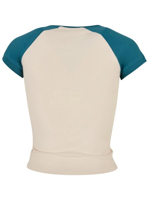 Urban Classics - T-shirt manches courtes motif/style rétro - Kiabi