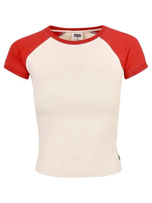 Urban Classics - T-shirt manches courtes motif/style rétro - Kiabi