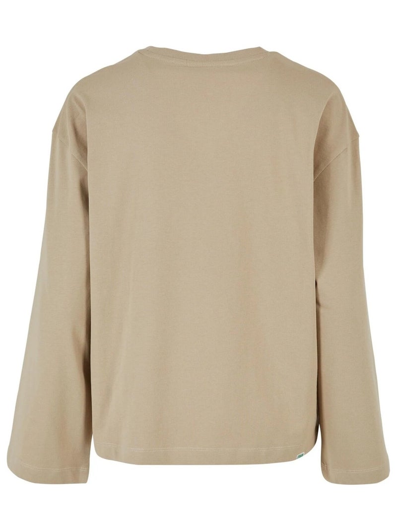 Urban Classics - T-shirt manches longues Beige - Kiabi