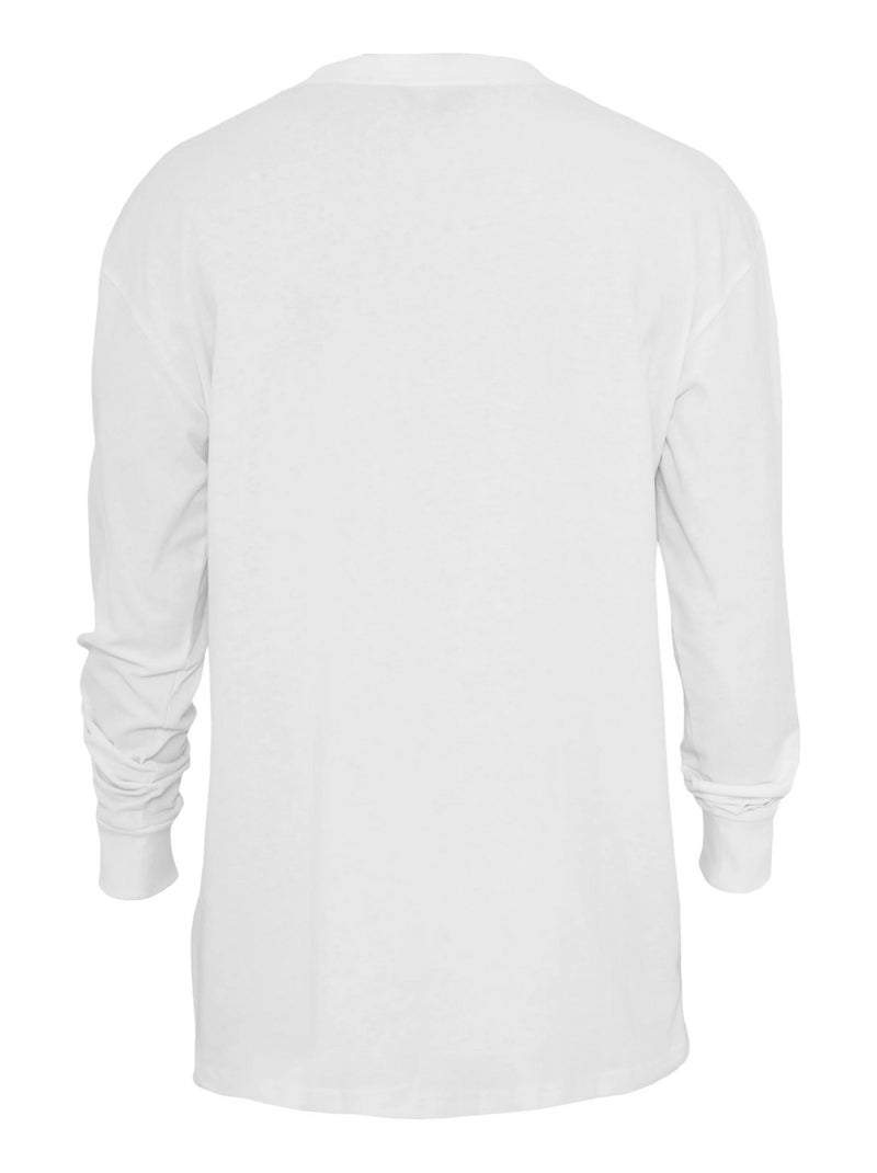 Urban Classics - T-shirt manches longues Blanc - Kiabi