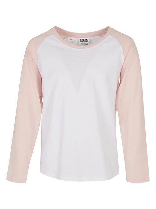 Urban Classics - T-shirt manches longues motif/style Contrasté - Kiabi