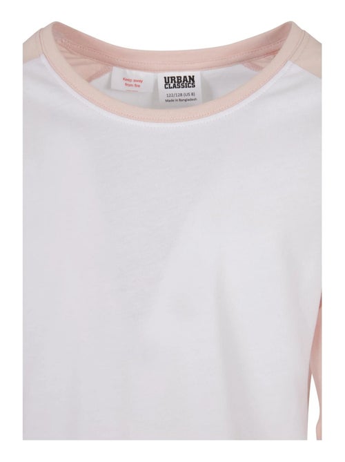 Urban Classics - T-shirt manches longues motif/style Contrasté - Kiabi