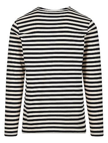 Urban Classics - T-shirt manches longues motif/style rayé