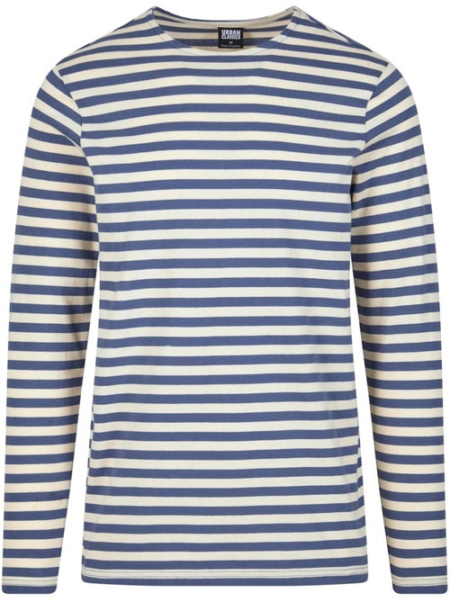 Urban Classics - T-shirt manches longues motif/style rayé - Kiabi