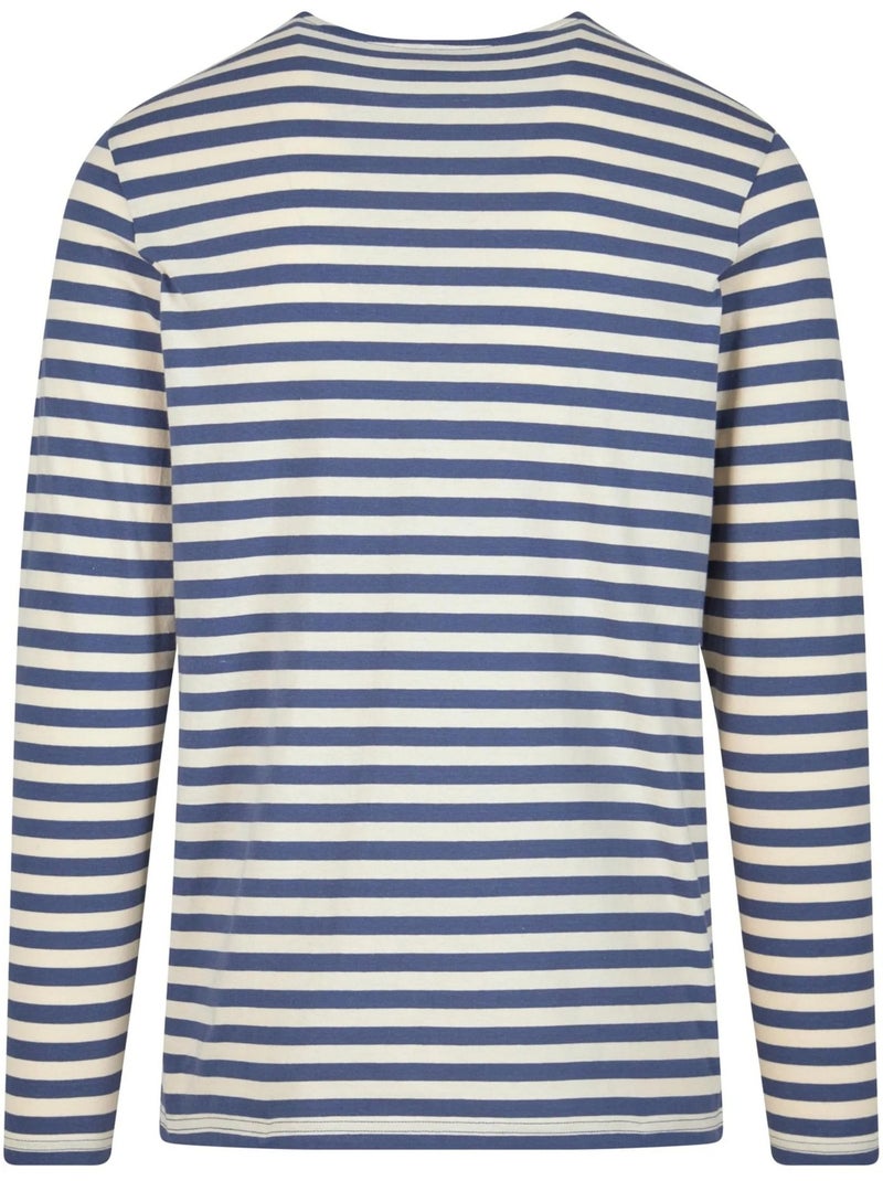 Urban Classics - T-shirt manches longues motif/style rayé Blanc nacré - Kiabi