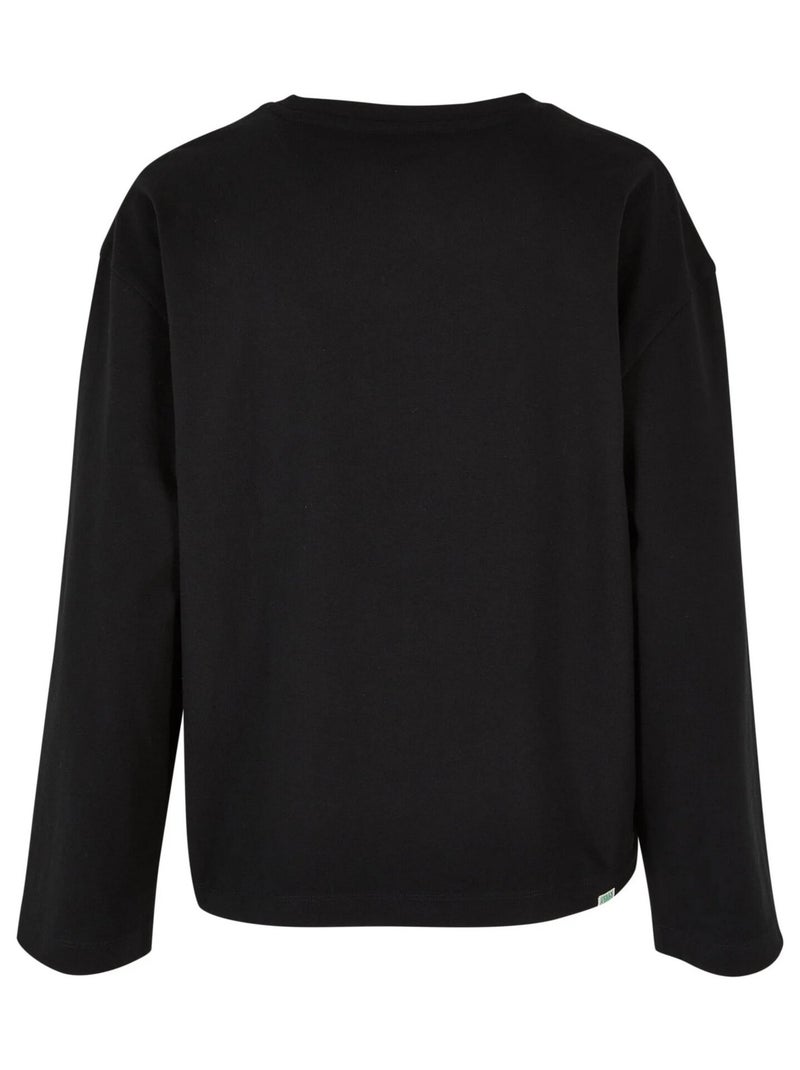 Urban Classics - T-shirt manches longues Noir - Kiabi