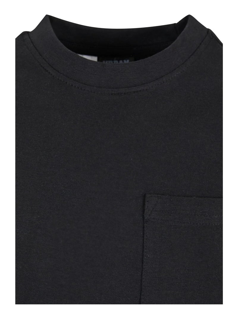 Urban Classics - T-shirt manches longues Noir - Kiabi