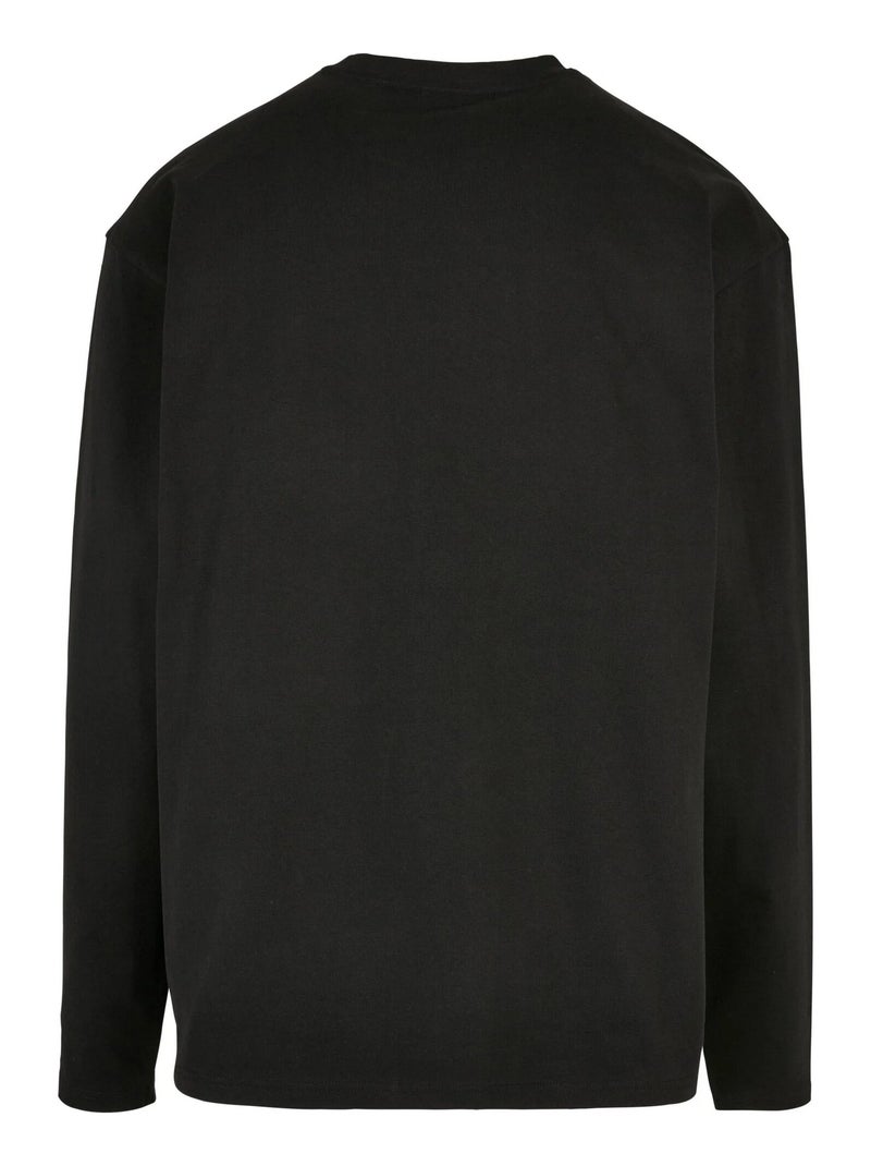 Urban Classics - T-shirt manches longues Noir - Kiabi