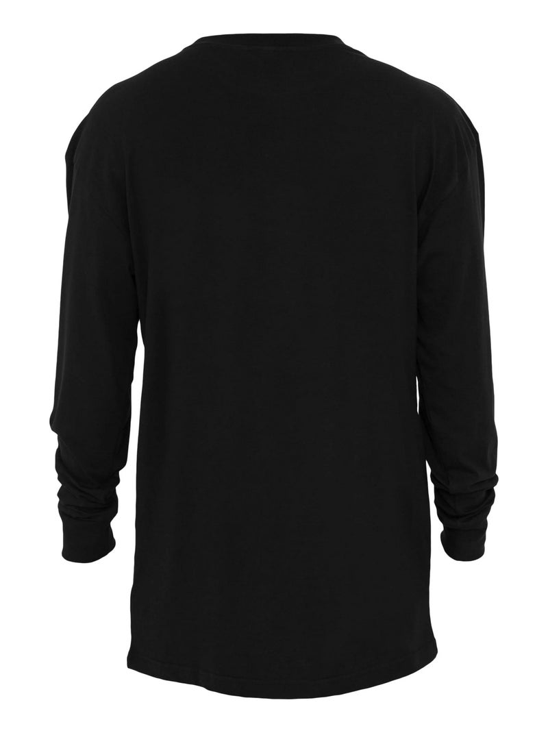 Urban Classics - T-shirt manches longues Noir - Kiabi