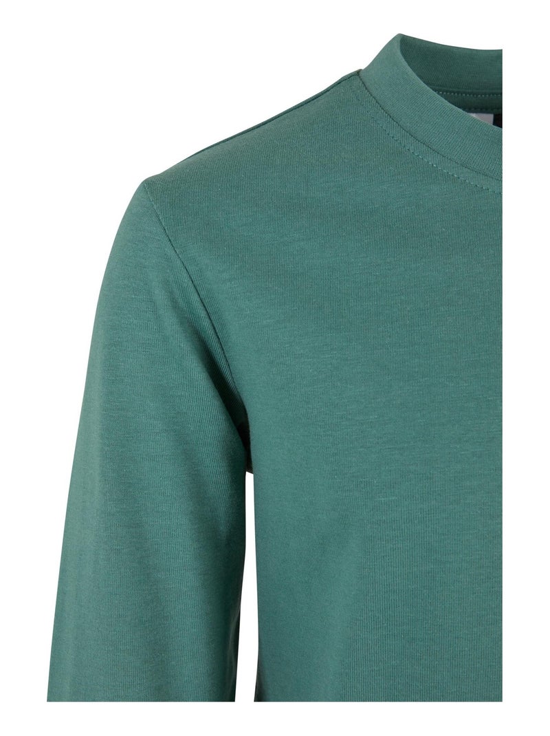 Urban Classics - T-shirt manches longues Vert - Kiabi