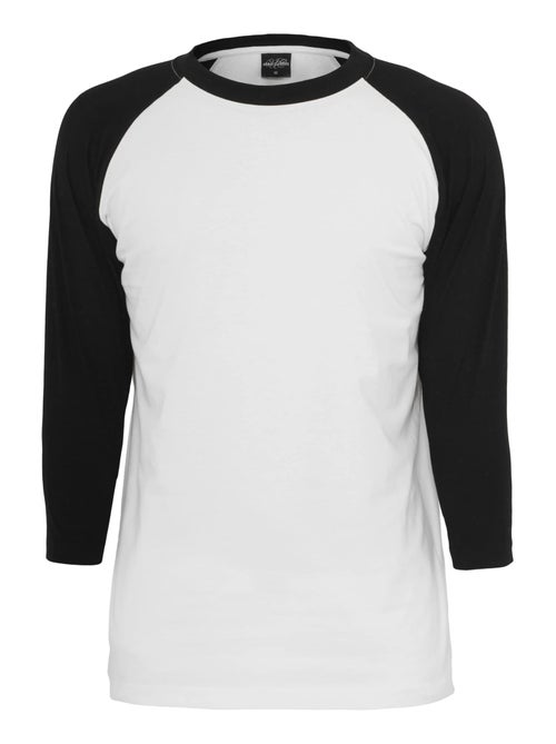 Urban Classics - T-shirt manches ¾ motif/style Contrasté - Kiabi