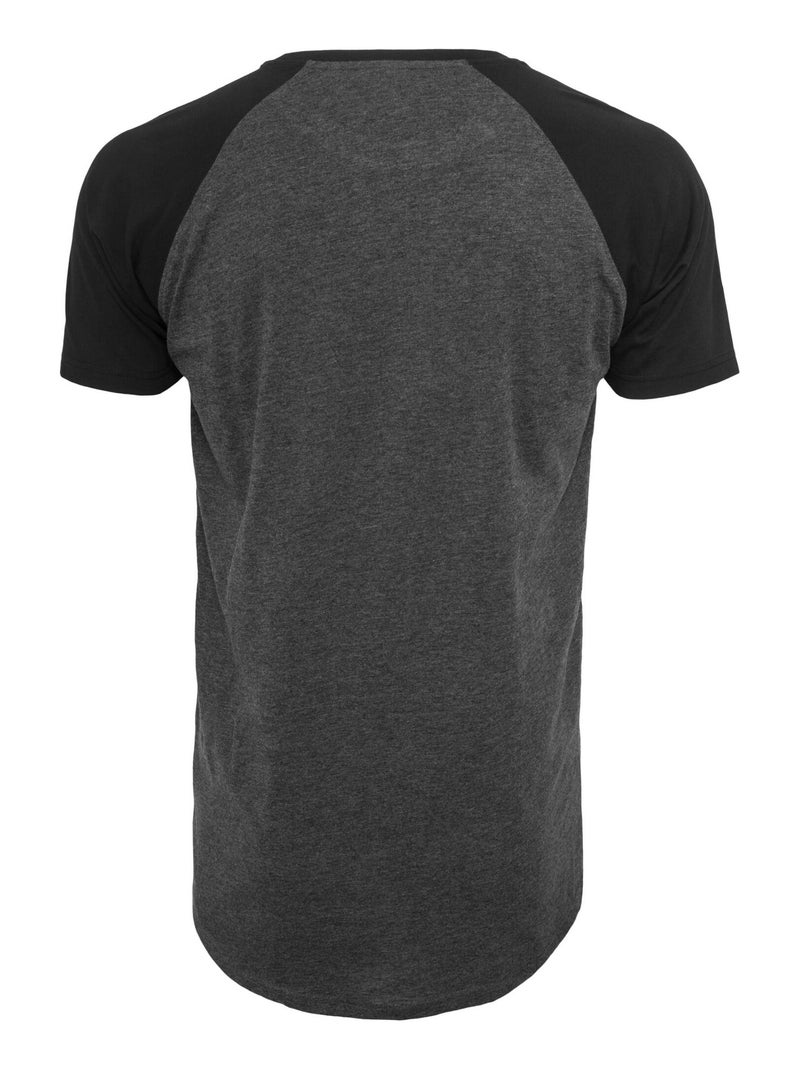 Urban Classics - T-shirt manches raglan Gris Gris anthracite - Kiabi