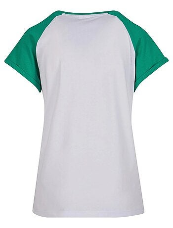 Urban Classics - T-shirt manches raglan motif/style Contrasté