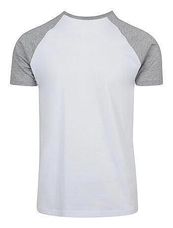 Urban Classics - T-shirt manches raglan motif/style Contrasté
