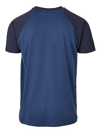 Urban Classics - T-shirt manches raglan motif/style Contrasté