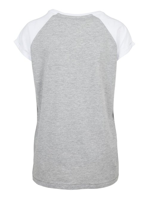 Urban Classics - T-shirt manches raglan motif/style Contrasté - Kiabi