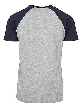Urban Classics - T-shirt manches raglan motif/style Contrasté