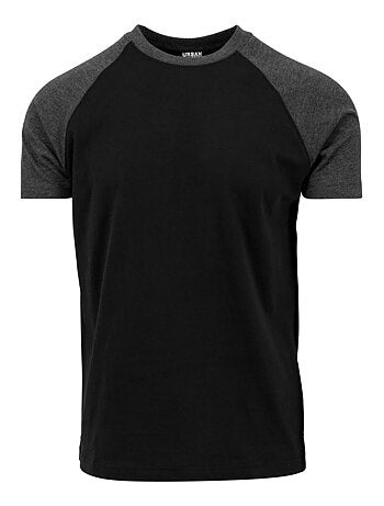 Urban Classics - T-shirt manches raglan motif/style Contrasté