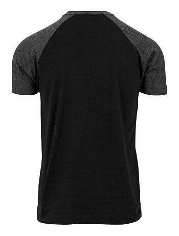 Urban Classics - T-shirt manches raglan motif/style Contrasté