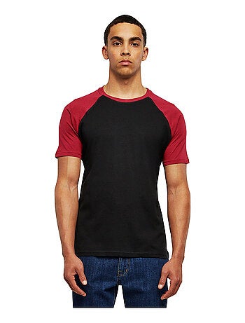 Urban Classics - T-shirt manches raglan motif/style Contrasté