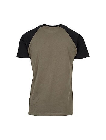Urban Classics - T-shirt manches raglan motif/style Contrasté