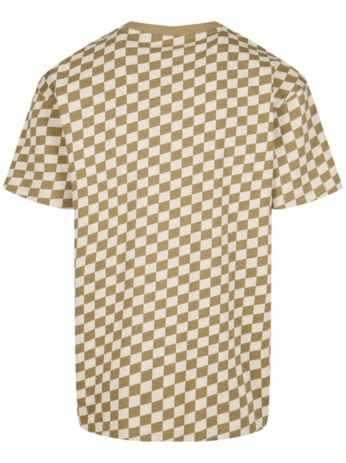 Urban Classics - T-shirt motif/style à carreaux - Kiabi