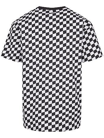 Urban Classics - T-shirt motif/style à carreaux