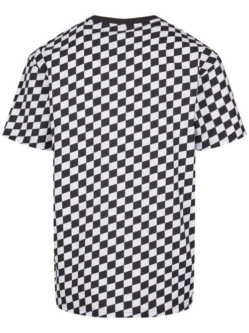 Urban Classics - T-shirt motif/style à carreaux - Kiabi