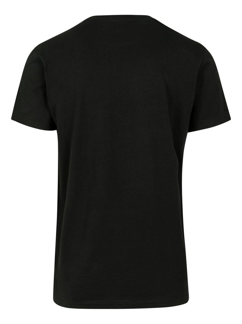 Urban Classics - T-shirt motif/style à carreaux Noir Blanc - Kiabi