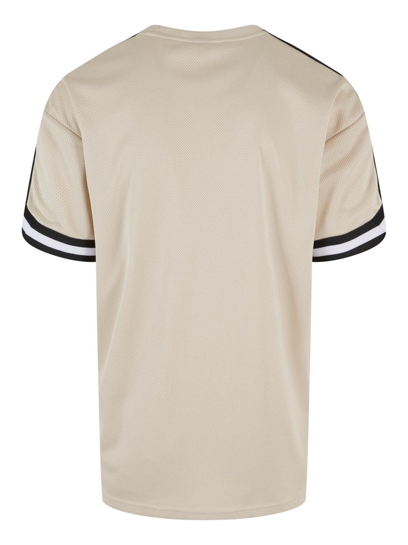 Urban Classics - T-shirt motif/style à rayures Blanc nacré - Kiabi