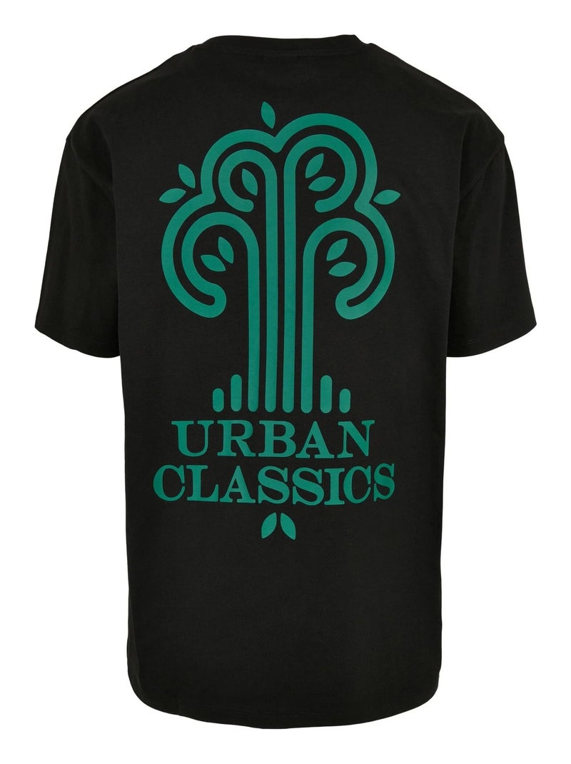 Urban Classics - T-shirt motif/style arbre Noir - Kiabi