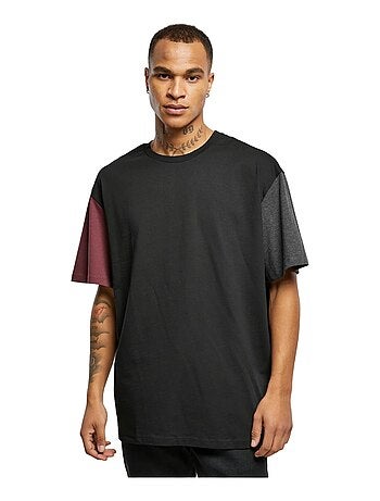 Urban Classics - T-shirt motif/style blocs de couleurs