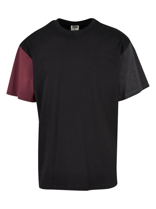 Urban Classics - T-shirt motif/style blocs de couleurs - Kiabi