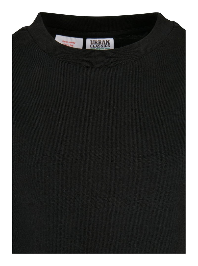 Urban Classics - T-shirt motif/style blocs de couleurs Noir - Kiabi