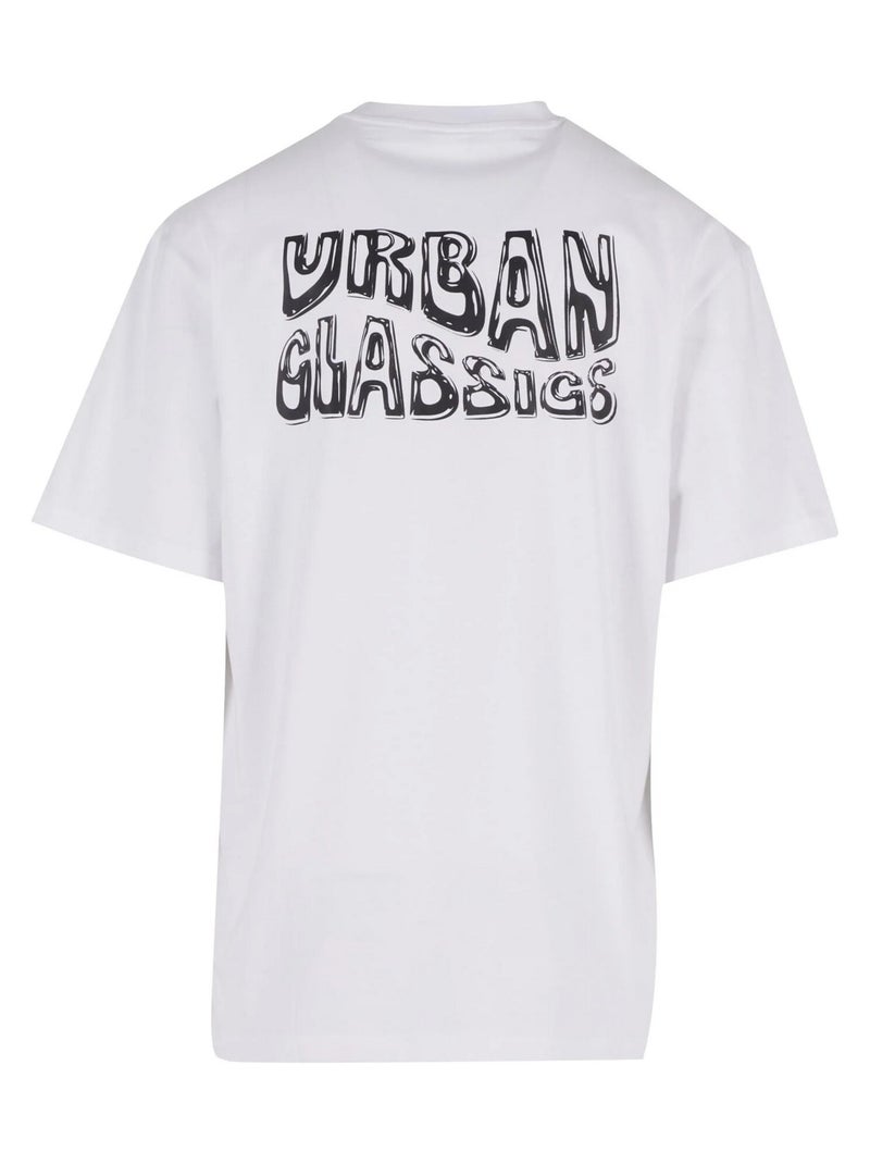 Urban Classics - T-shirt motif/style Brillant Blanc - Kiabi
