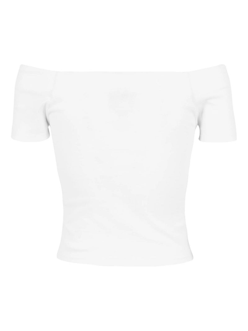 Urban Classics - T-shirt motif/style Côtelé Blanc - Kiabi